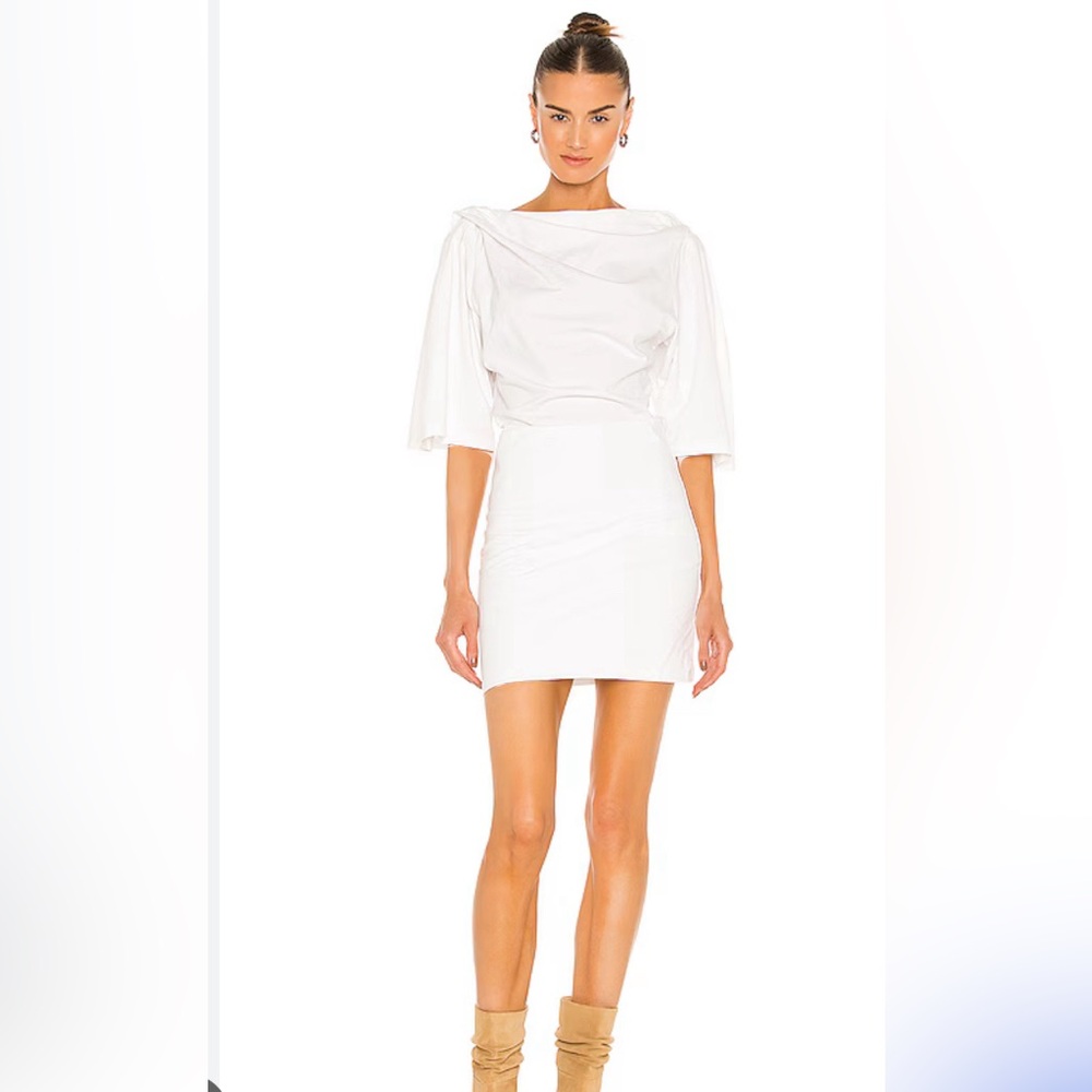 Iro white cotton dress in excellent condition